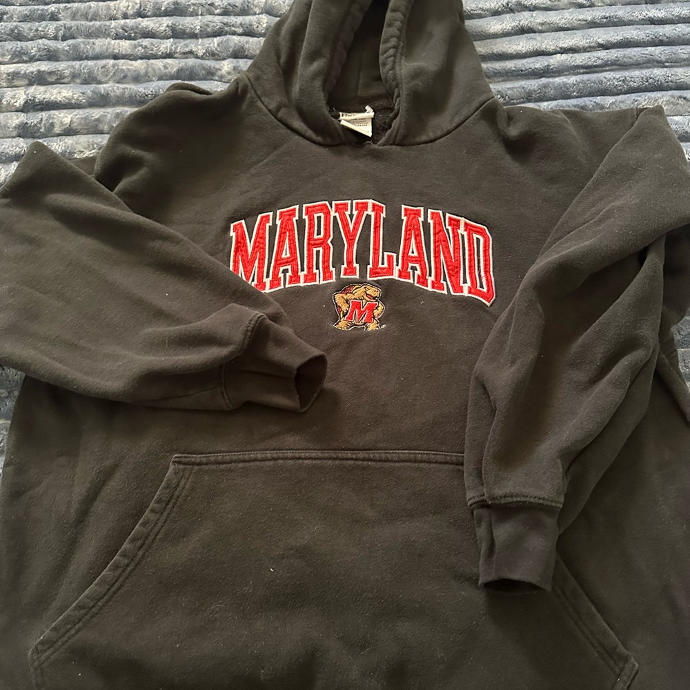 Knights Apparel Maryland Black Hoodie